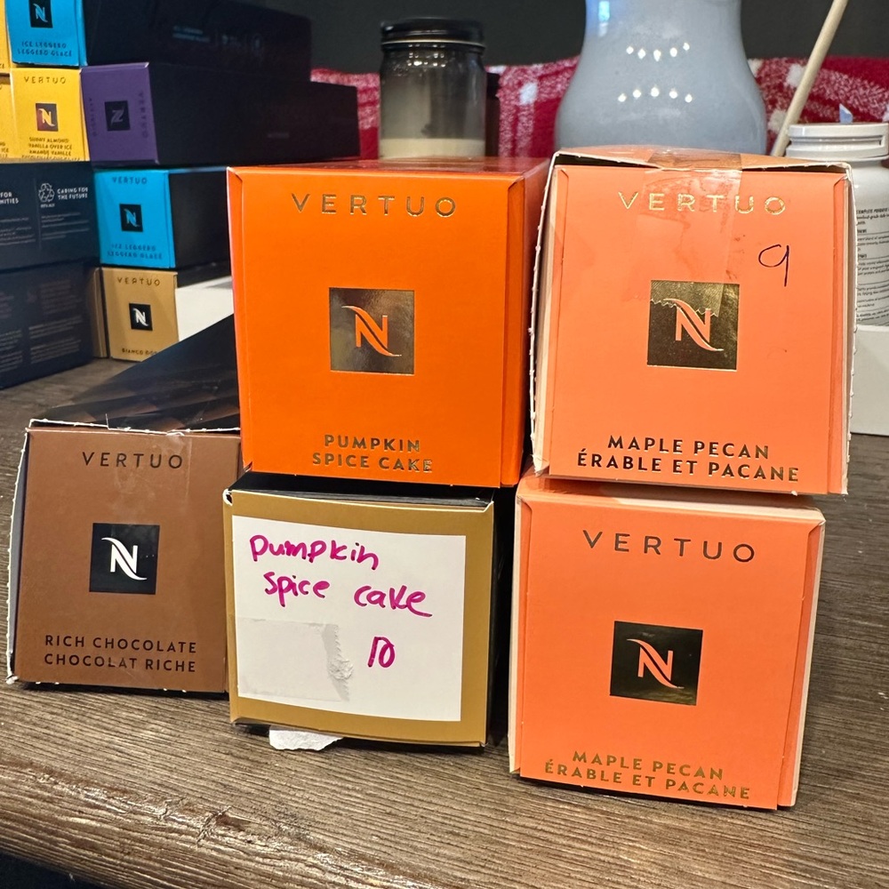 Nespresso coffee pods